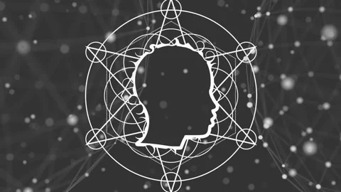 Mystical occult symbol. Stock Footage 144159319