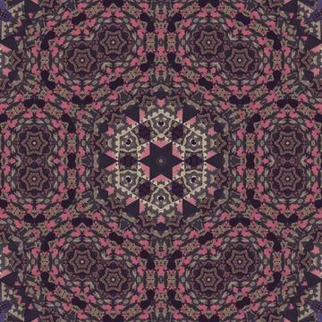 Mystical pattern design for the background Stock Illustration