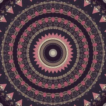Mystical pattern design for the background Stock Illustration