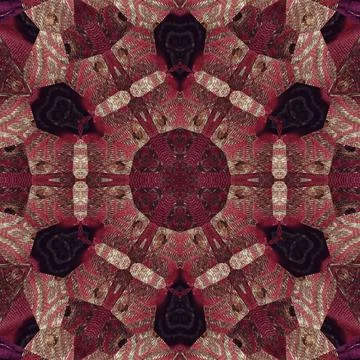 Mystical pattern design for the background Stock Illustration
