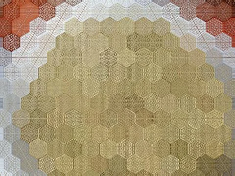 Mystical pattern design for the background Stock Illustration