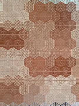 Mystical pattern design for the background Stock Illustration