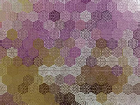Mystical pattern design for the background Stock Illustration