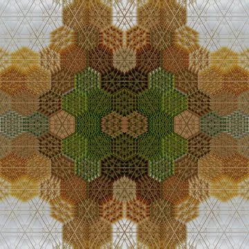 Mystical pattern design for the background Stock Illustration