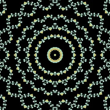 Mystical pattern texture for background Illustrazione stock