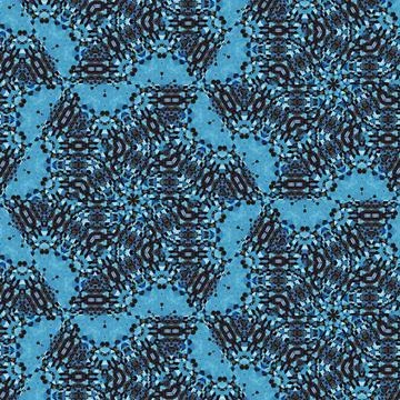 Mystical pattern texture for background Stock Illustration