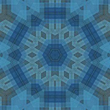 Mystical pattern texture for background Illustrazione stock