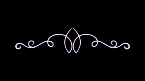 Mystical Purple Light Flow  Abstract Elegant 4K Seamless Loop Stock Footage 319762704