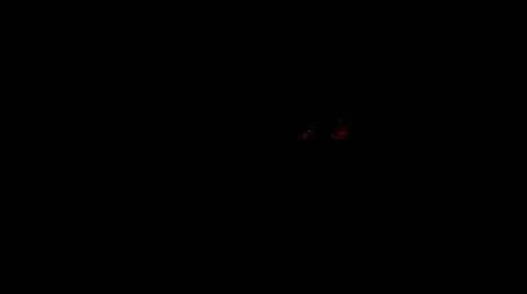 Mystical Red Flames - 17 Stock Footage
