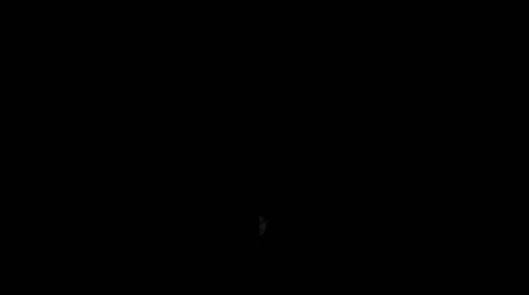 Mystical Saphire Blue Flames - 1 Stock Footage