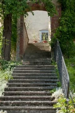 Mystical steps Stock Photos