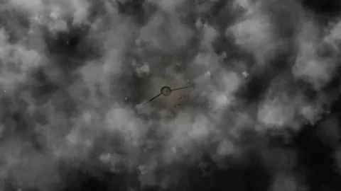Mystical time. The concept of mystical hours Video stock 75762645