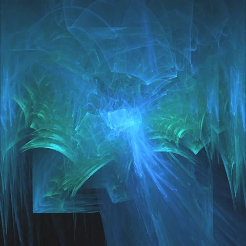 Mystical Underwater Flow Loop Background Video stock 197023609