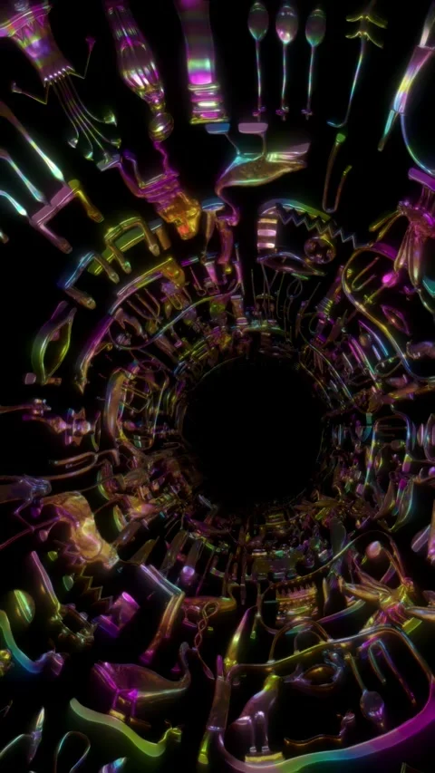 Mythic sacred geometry loop with symbolic geometry aligning energy, breath Stock Footage 319081719