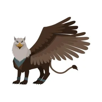 Mythical Monsters Griffin Stock Illustration