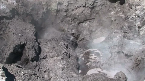 Mythical Thunder Crater Stock Footage 45618495