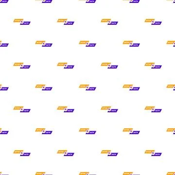 Myths vs facts concept pattern on white background Illustrazione stock