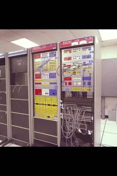 N-227 Wind Tunnel Data Control Room Hardware Copyright: xpiemagsx piemagss... Stock Photos