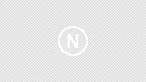 N letter logo loopable rotated animation white transparent alpha background Stock Footage 307007707