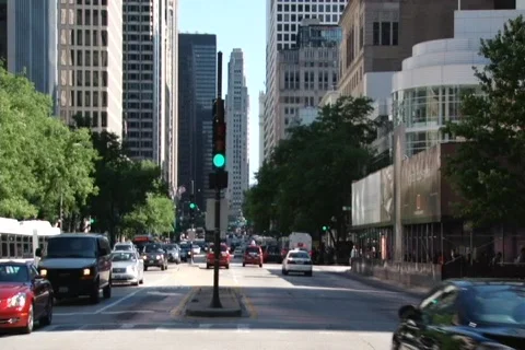 N Michigan Ave. 動画素材 778177