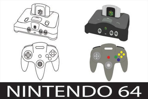 N64 Stockillustratie