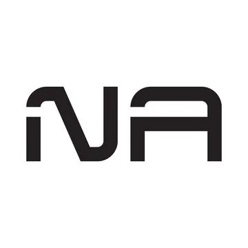 Na initial letter vector logo icon Stock Illustration