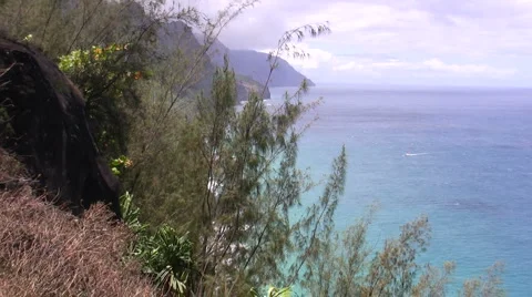 Na Pali Coast Stock Footage 6700512