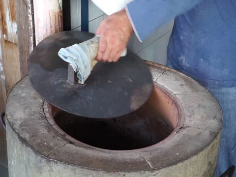 Naan bread  Stock Footage 123756552
