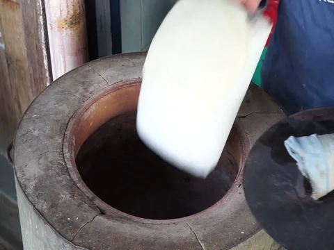 Naan bread  Stock Footage 123756611