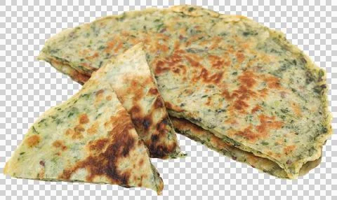 Naan bread with rosemary Stock Photos