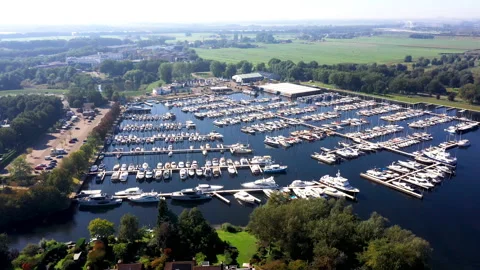 Naarden Marina Video stock 140978746
