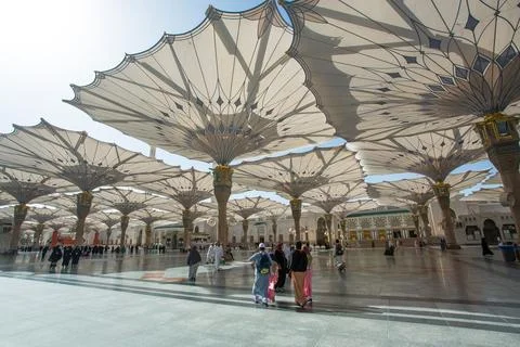 Nabawi Mosque Stock Photos