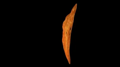 Nacho Chip rotation with ALPHA Video stock 8919189