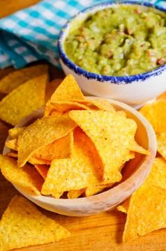 Nacho chips Stock Photos