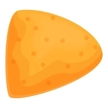 Nachos chips icon cartoon vector. National dish Stock Illustration