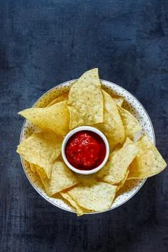 Nachos chips Stock Photos