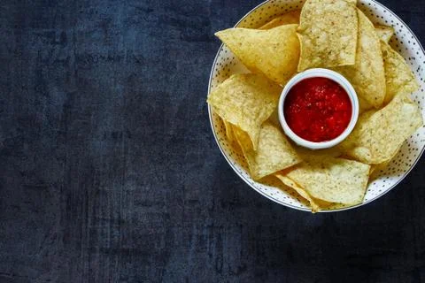 Nachos chips Stock Photos