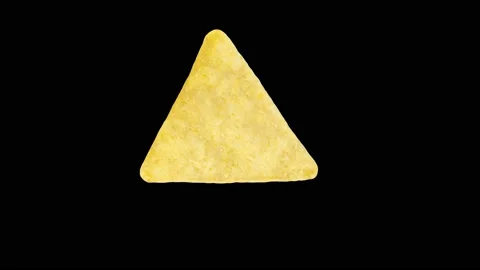 Nachos, one piece, rotating, turning Stock-Footage 209559296