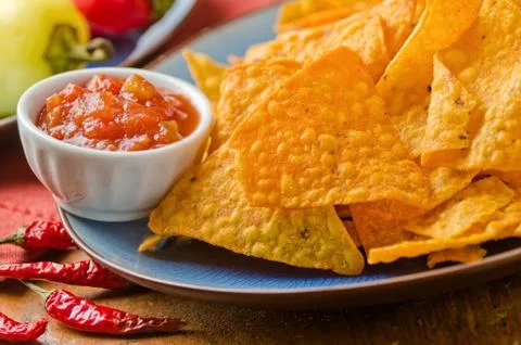 Nachos Stock Photos
