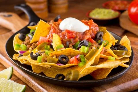 Nachos Supreme Stock Photos