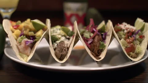 Nachos &amp; Tacos Stock Footage 166961991
