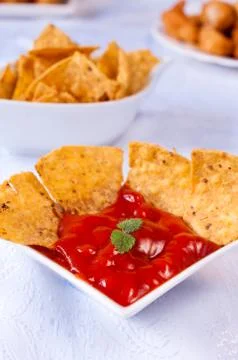 Nachos time Stock Photos