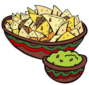 nachos margarita clipart