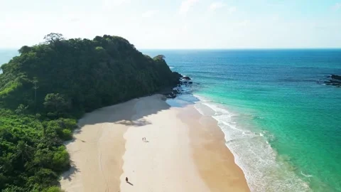 Nacpan Beach in the Philippines Stock Footage 302999885