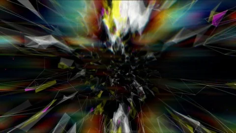 Nadir space.Abstract plexus background for different events and projects Stock Footage 79547363