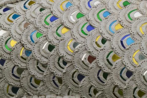 Naga scale for background Stock Photos