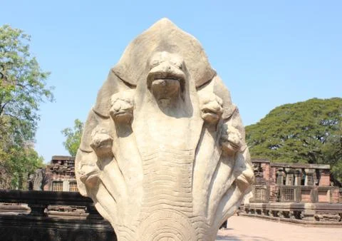Naga statue Stock Photos