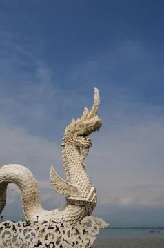 Naga statue Stock Photos