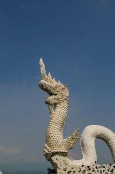 Naga statue Stock Photos