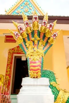 Naga statue Stock Photos